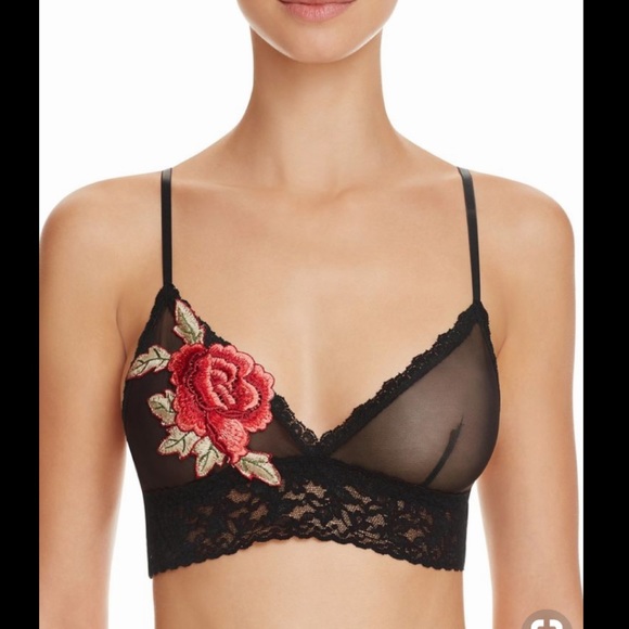 NWT Hanky Panky Glam Appliqué Festival Bralette - Picture 2 of 8